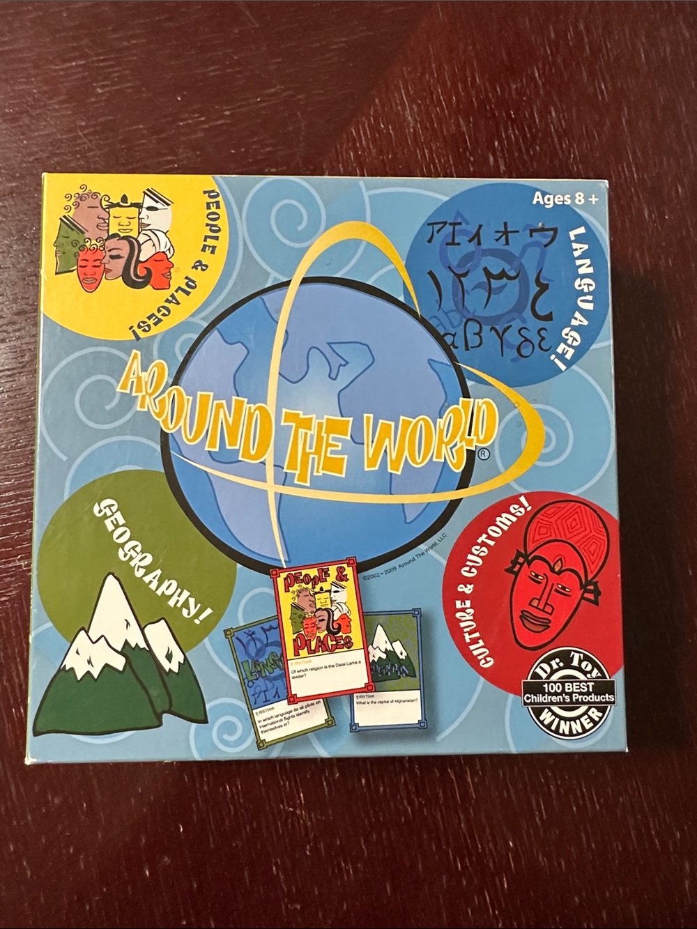Around the World children’s trivia game